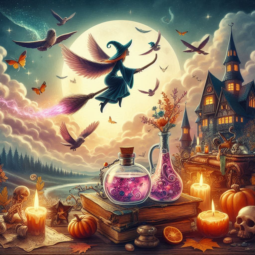 The Enchanting History of Witches’ Flying Potions