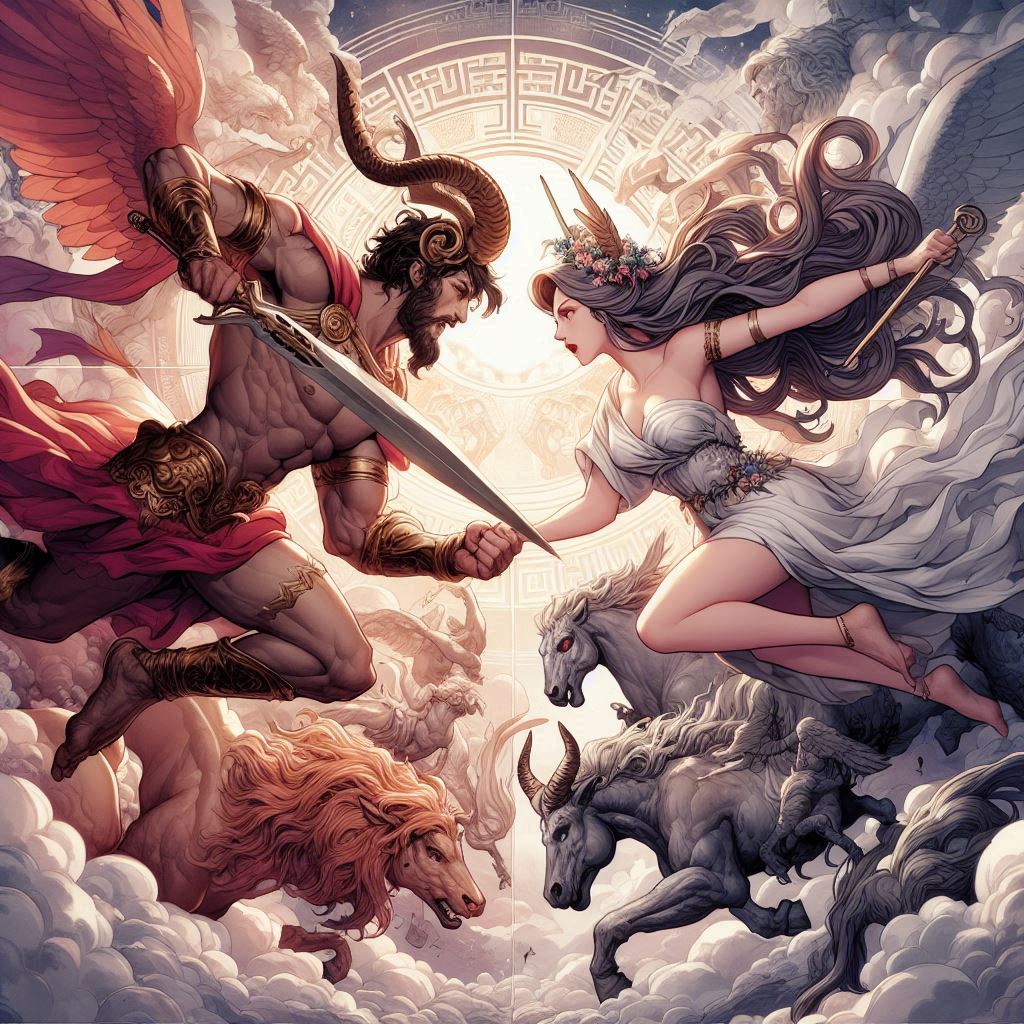 All’s Fair in Love and War: A Personal Comparison of Aries and Aphrodite