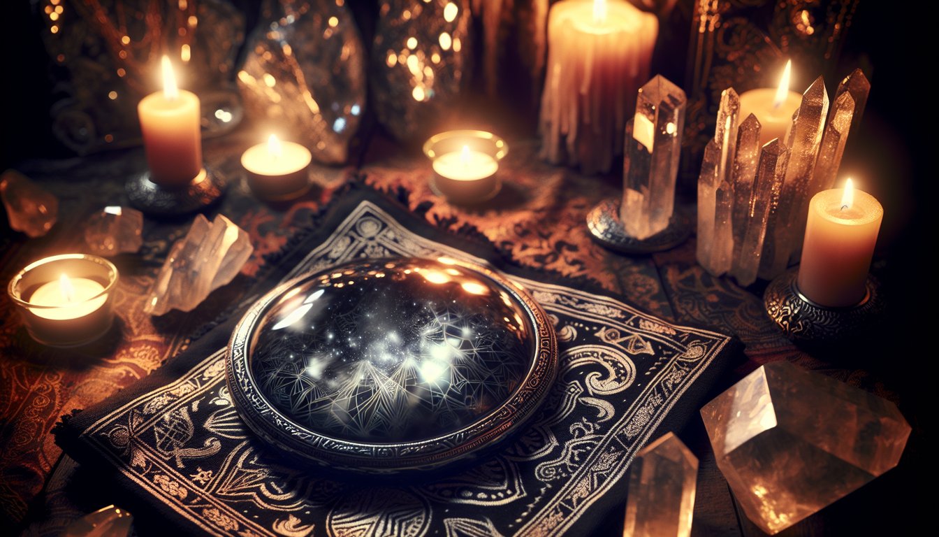 Unlock the Mysteries of the Future with Obsidian Scrying Mirrors